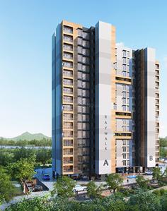 Project Image of 409.0 - 582.0 Sq.ft 1 BHK Apartment for buy in Axis La Promenade Baywalk