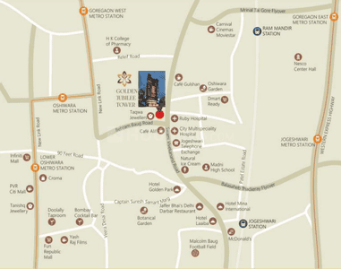 Project Image of 302.04 - 1774.0 Sq.ft 1 RK Apartment for buy in Aakash Golden Jubilee Heights