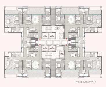 Project Image of 2350.0 - 3150.0 Sq.ft 3 BHK Apartment for buy in Suncitys Monarch Residences