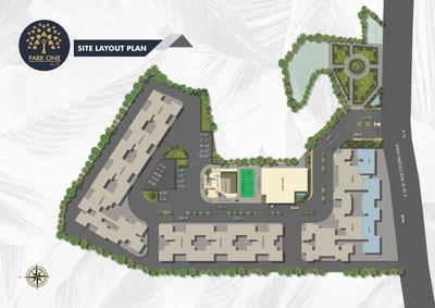 Project Image of 555.0 - 933.0 Sq.ft 1 BHK Apartment for buy in Park One