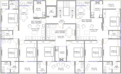 Project Image of 1114.0 - 1625.0 Sq.ft 2 BHK Apartment for buy in Shree Shyam Rangoli Heights