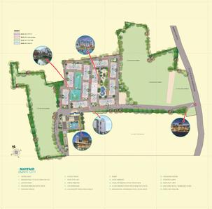 Project Image of 740.0 - 1095.0 Sq.ft 2 BHK Apartment for buy in Mayfair Smart City Santorini