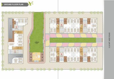 Project Image of 1200 Sq.ft 2 BHK Apartment / Flat for sale in New Maninagar for Rs. 4600000