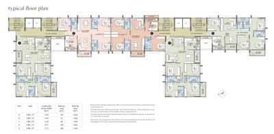 Project Image of 1280.0 - 1624.0 Sq.ft 3 BHK Apartment for buy in Sureka The Quartet