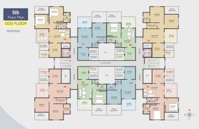 Project Image of 380.29 - 560.15 Sq.ft 1 BHK Apartment for buy in MKR Bhagirati Gloria