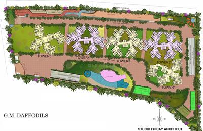 Project Image of 1325.0 - 1650.0 Sq.ft 2 BHK Apartment for buy in GM Daffodils