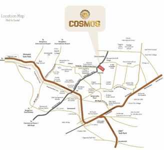 Project Image of 1115.0 - 1465.0 Sq.ft 2 BHK Apartment for buy in Sk Cosmos