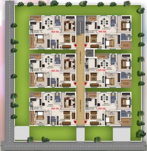 Project Image of 945.0 - 965.0 Sq.ft 2 BHK Apartment for buy in TMR Tulips