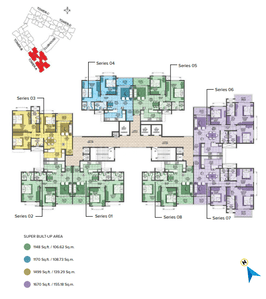 Project Image of 719.0 - 2437.0 Sq.ft 1 BHK Apartment for buy in Brigade Buena Vista