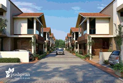 Project Image of 0.0 - 1078.44 Sq.ft 3 BHK Villa for buy in Sumadhur Pushpvan Bunglows AND Arcade