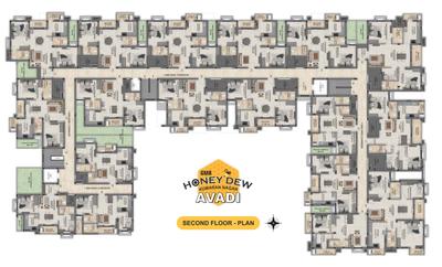 Project Image of 681.0 - 1691.0 Sq.ft 1 BHK Apartment for buy in GMB Honey Dew