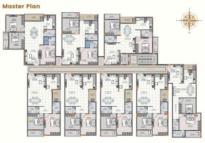 VN Pandit Elegance Pandit Elegance Cluster Plan from 1st to 4th Floor 1