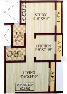 Project Image of 346.0 - 543.0 Sq.ft 1 BHK Apartment for buy in Shantee Sterling Heights A Wing