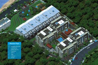 Project Image of 965.0 - 2435.0 Sq.ft Studio Studio Apartment for buy in Sattva Waters Edge