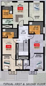 Project Image of 403.0 - 571.0 Sq.ft 1 BHK Apartment for buy in Crest Zayn