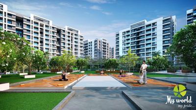 Project Image of 911.0 - 1014.0 Sq.ft 3 BHK Apartment for buy in Pride My World Building A1 A2