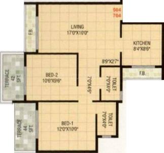 Project Image of 715 Sq.ft 1 BHK Apartment / Flat for sale in Taloja for Rs. 3799000
