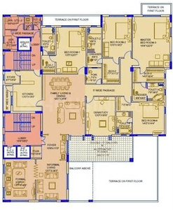Project Image of 0.0 - 6600.0 Sq.ft 5 BHK Apartment for buy in Space 22 1 Belvedere Road