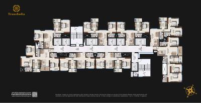 Project Image of 593.0 - 994.0 Sq.ft 2 BHK Apartment for buy in TransIndia Meridian