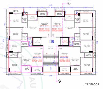 Project Image of 602.24 - 806.0 Sq.ft 2 BHK Apartment for buy in Savani Prayosha Vista