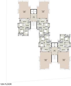 Project Image of 0.0 - 1845.0 Sq.ft 3 BHK Apartment for buy in Serenity Life
