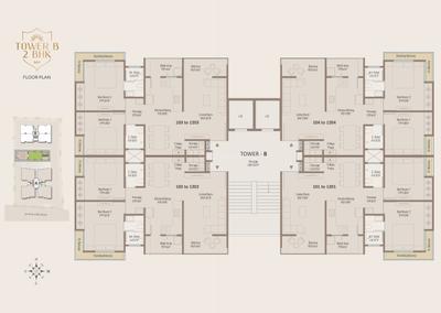 Project Image of 681.46 - 996.2 Sq.ft 2 BHK Apartment for buy in Sun Elite