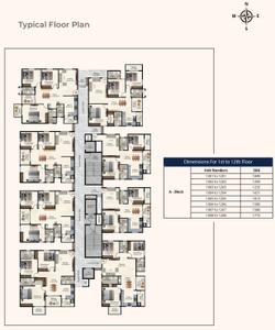Project Image of 1269.0 - 1907.0 Sq.ft 2 BHK Apartment for buy in GMC Confluence