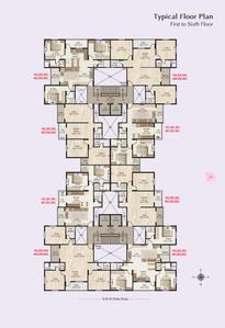 Project Image of 1126.0 - 1976.0 Sq.ft 2 BHK Apartment for buy in Sai Vishwa Residency