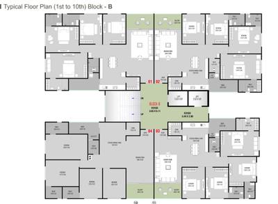 Project Image of 0.0 - 3240.0 Sq.ft 4 BHK Apartment for buy in Shreepad Balaji Residency