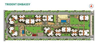 Project Image of 598.04 - 1454.31 Sq.ft 2 BHK Apartment for buy in Trident Embassy Phase 1