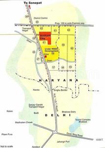 Ansal Sushant City Location Plan 1