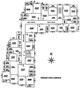 Ramkrishna Tower Ramkrishna Tower Cluster Plan from 1st to 5th Floor 1