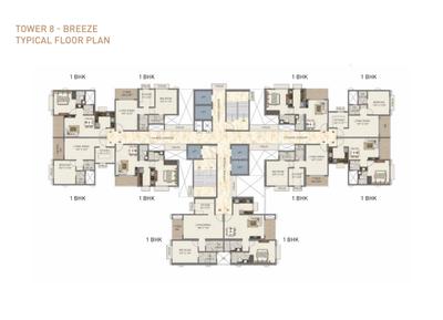 Project Image of 415.49 - 1125.8 Sq.ft 1 BHK Apartment for buy in Paradise Sai World Dreams