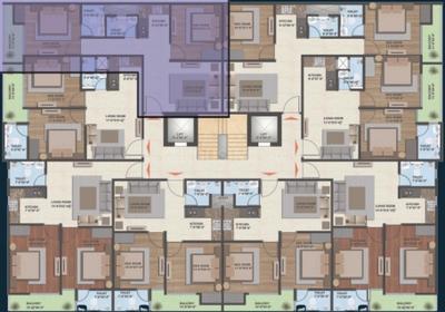 Project Image of 950.0 - 1100.0 Sq.ft 2 BHK Apartment for buy in JMD Vinayaka County