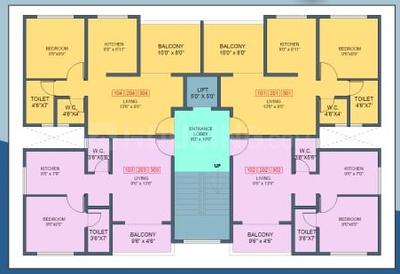 Shree Saptagiri Heights Cluster Plan 1