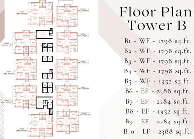Project Image of 1798.0 - 2388.0 Sq.ft 3 BHK Apartment for buy in Raghava Linq