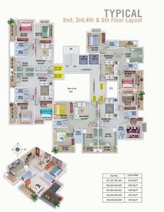 Project Image of 1025.0 - 1075.0 Sq.ft 2 BHK Apartment for buy in Aakar Residency