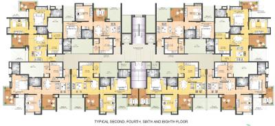 Project Image of 528.83 - 1333.65 Sq.ft 2 BHK Apartment for buy in Shree Builders Hirashree Lake City Apartment Phase III