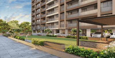 Project Image of 475.12 - 651.11 Sq.ft 2 BHK Apartment for buy in Paarijat Vishwas 2