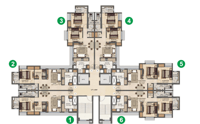 Project Image of 590 Sq.ft 1 BHK Apartment / Flat for sale in Thane West for Rs. 7800000
