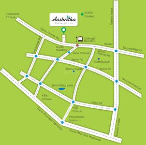 Project Image of 418.0 - 674.0 Sq.ft 1 BHK Apartment for buy in Vednirmitee Aashritha Phase II