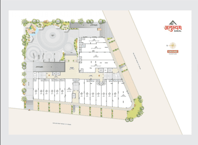 Project Image of 1131.18 - 1626.0 Sq.ft 3 BHK Apartment for buy in Shubh Atulyam Saral