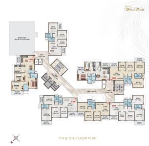 Project Image of 664.03 - 2042.45 Sq.ft 2 BHK Apartment for buy in Neels West Wind