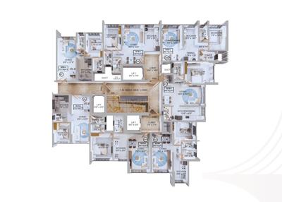 Project Image of 322.0 - 456.0 Sq.ft 1 BHK Apartment for buy in Pattathu Pearl Heights