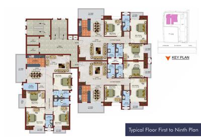 Project Image of 1210.0 - 1395.0 Sq.ft 3 BHK Apartment for buy in Pawansut Kailasa