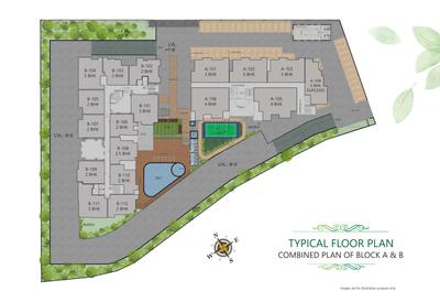 Project Image of 1257.28 - 3272.38 Sq.ft 2 BHK Apartment for buy in Chordias Terraza Greens