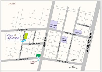 Param Paarijat Blessings Location Plan 1