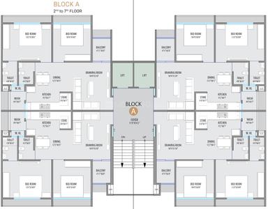 Project Image of 571.0 - 601.0 Sq.ft 2 BHK Apartment for buy in Suryam Aura