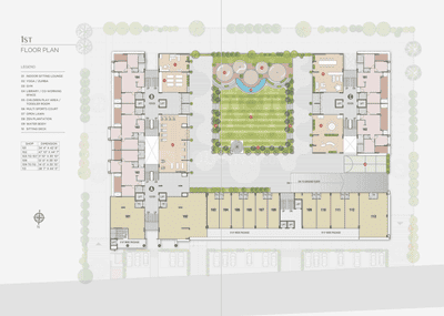 Project Image of 2394.0 - 2412.0 Sq.ft 3 BHK Apartment for buy in The Balcony By Kaavyaratna