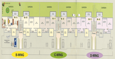 Project Image of 600.0 - 850.0 Sq.ft 1 BHK Apartment for buy in Bora Park